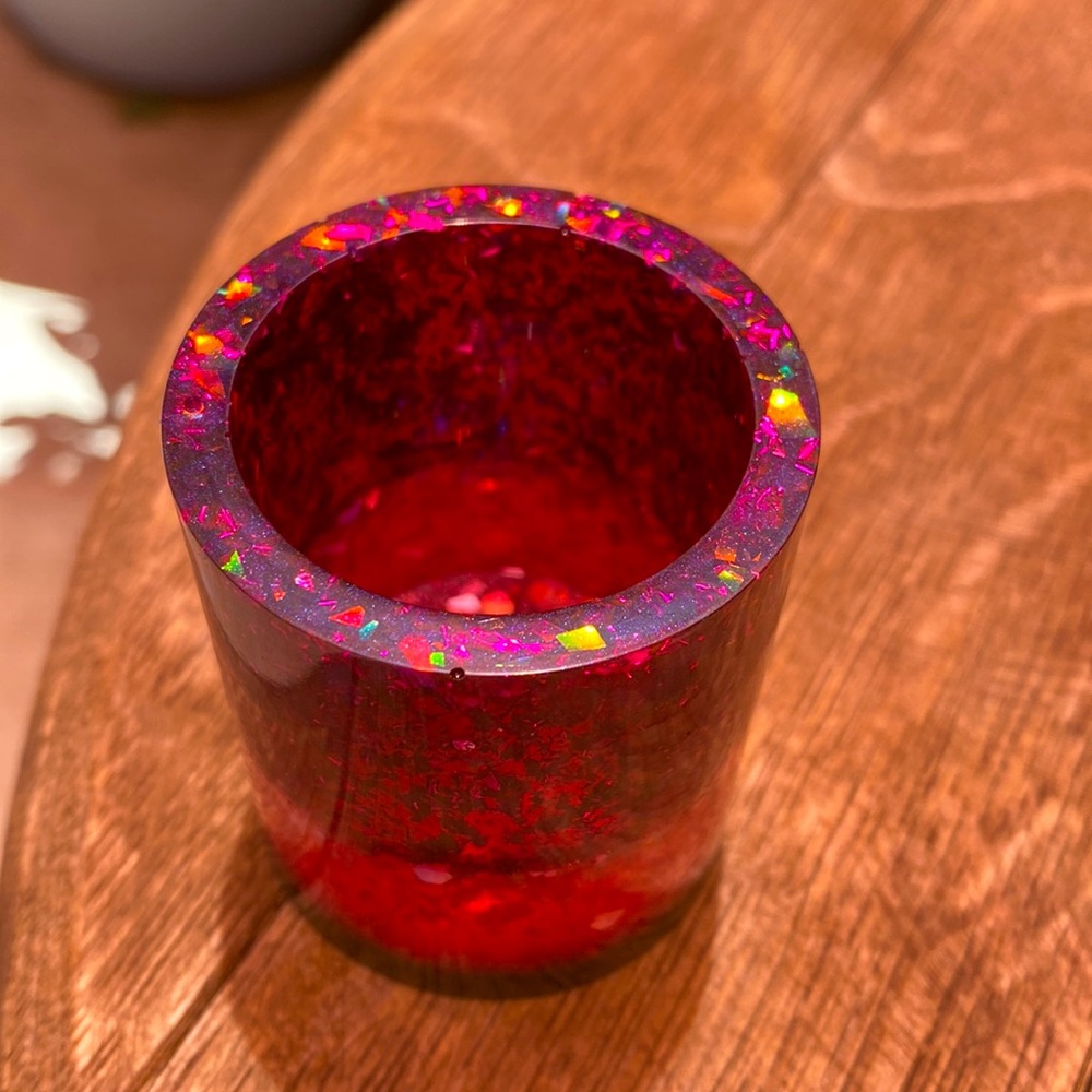 Makeup Brush Holder / Open Container - Handmade - Picture 5 of 6